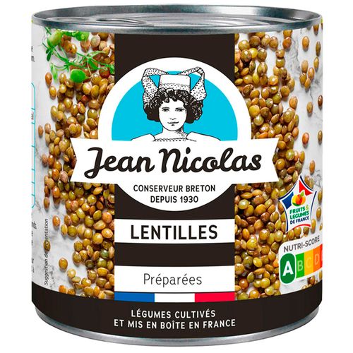 Lentejas JEAN NICOLAS 400 g