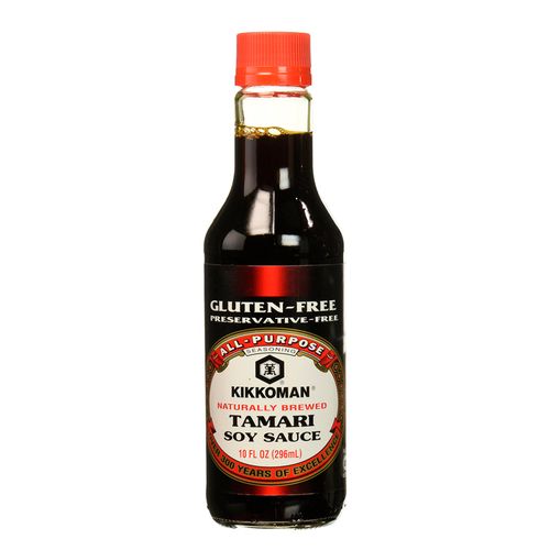 Salsa de soja KIKKOMAN tamari 296 cc