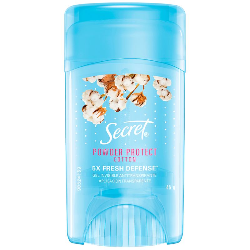 Desodorante-SECRET-Clear-gel-powder-protect-45-g