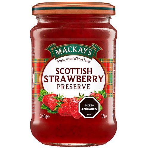 Mermelada MACKAYS scottish strawsberry 340 g