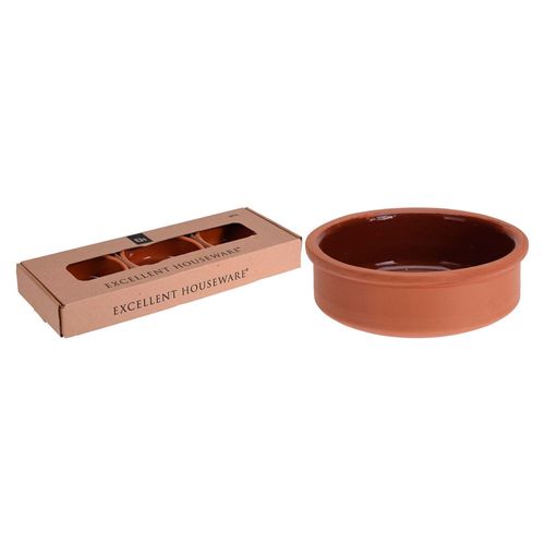 Set x3 Ramequin en cerámica terracota