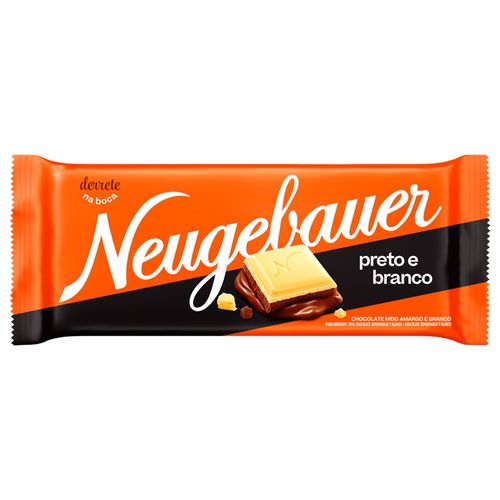 Chocolate NEUGEBAUER Semi Amargo y Blanco 130 g