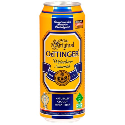 Cerveza OETTINGER trigo 500 ml