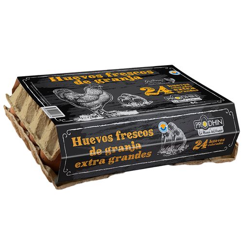 Huevo Color Extra Grande PRODHIN x 24 un.