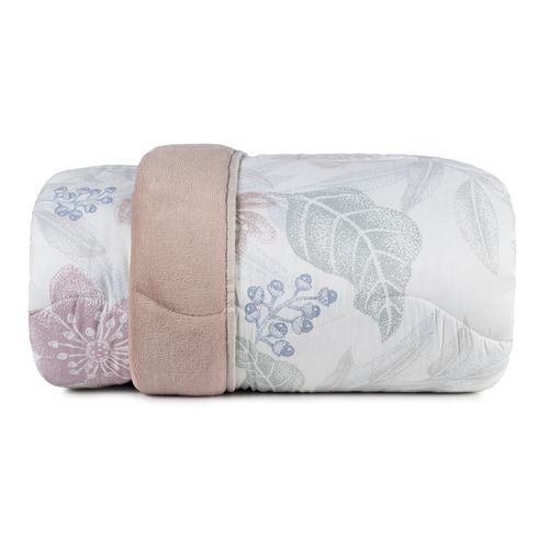 Acolchado Blend Comfort 1 plaza 150 x 220 cm big flora
