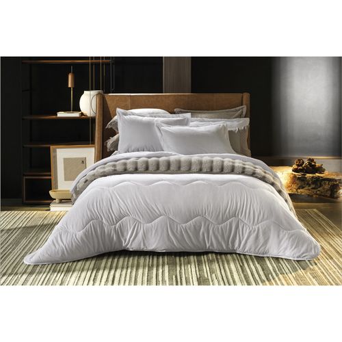 Acolchado Blend Esense Boss king size 260 x 240 cm blanco