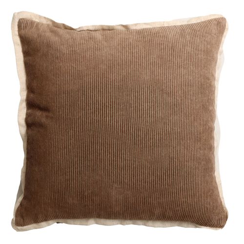 Almohadón decoración 45 x 45 cm beige