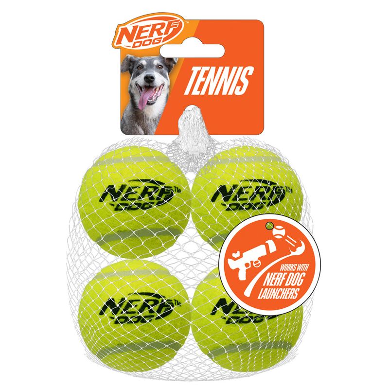 Pack-x-4-pelota-de-tenis-NERF-dog-6-cm-diaMETRO