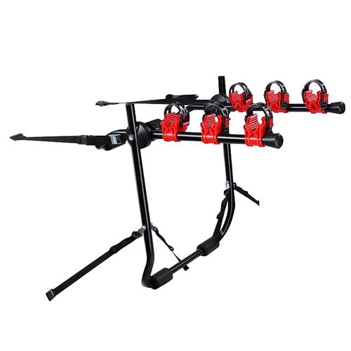 Portabicicletas de Enganche Trasero 3 Piezas