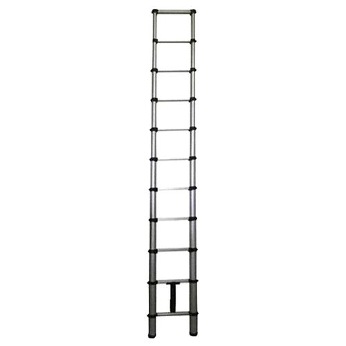 Escalera Telescópica Aluminio 11 Peldaños