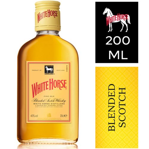 Whisky Escocés WHITE HORSE petaca