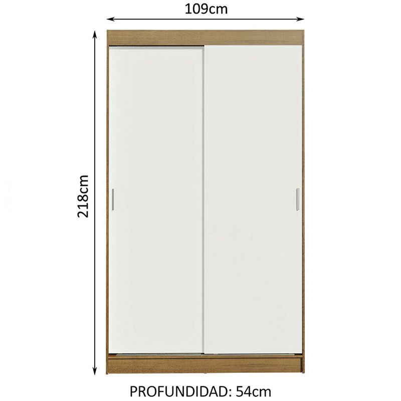 Ropero-2-puertas-Corredizas-109x218x54-cm-Blanco-Rustico