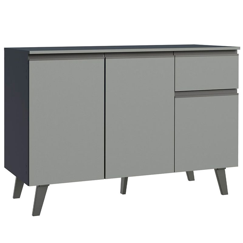 Bajo-Mesada-3-Puertas-1-Cajon-120x84x52-cm-Gris