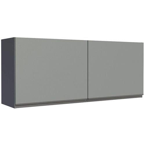 Aéreo 2 Puertas 120x50x31 cm Gris