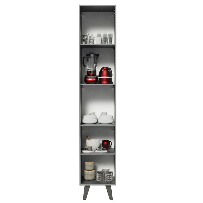 Armario-Cocina-2-Puertas-40x211x52-cm-Gris