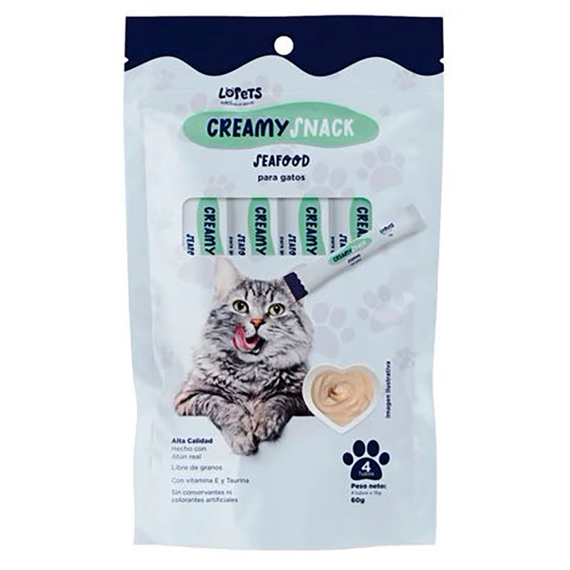 Snack-Cremoso-LOPETS-para-gato-60-g-Mariscos