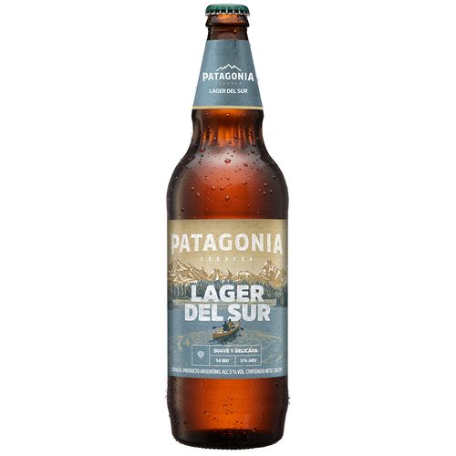 Cerveza PATAGONIA Lager del Sur 730 ml