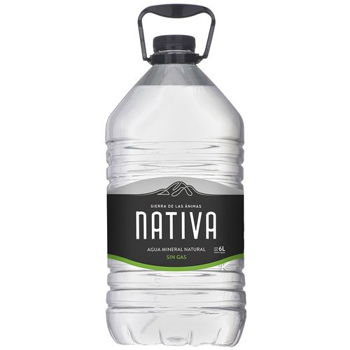 Agua NATIVA sin gas 6 L