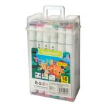 Marcadores-doble-punta-caja-plastica-18-un.