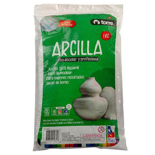 Arcilla Natural TORRE 1 kg