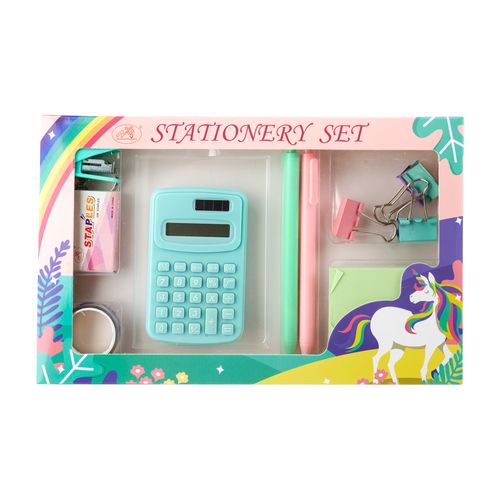 Set de Oficina Unicorn Color Pastel
