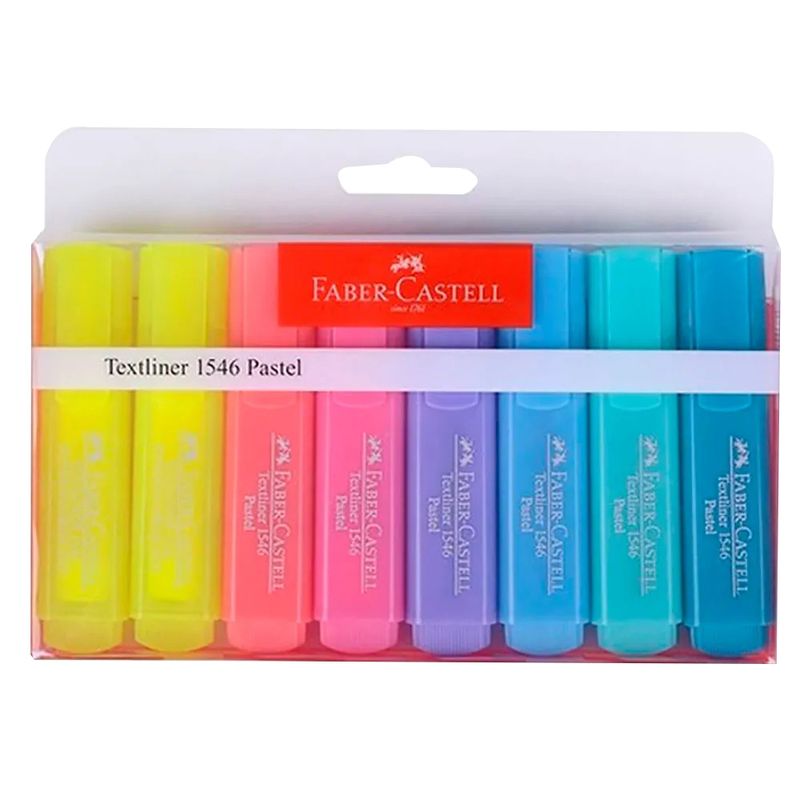 Resaltadores-FABER-CASTELL-pastel-8un