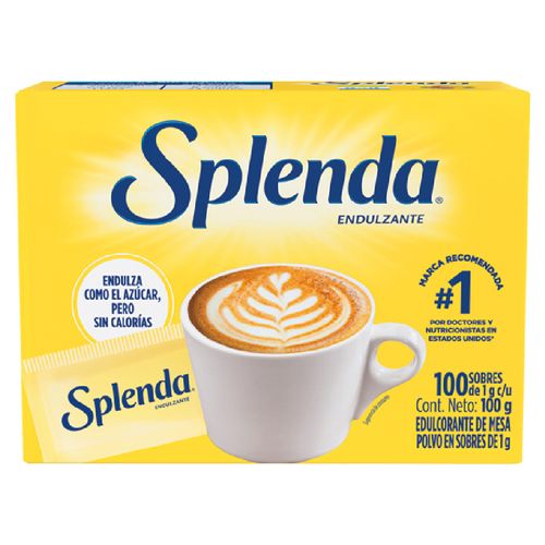 Edulcorante SPLENDA 100 sobres