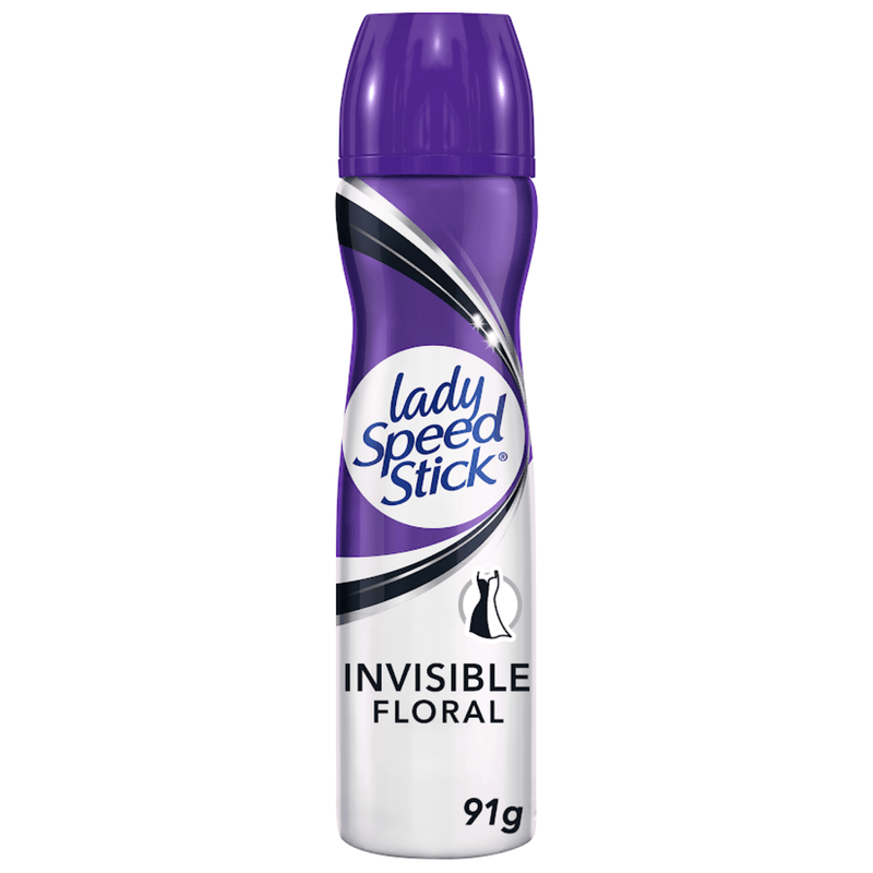 Desodorante-LADY-SPEED-STICK-invisible-flora-aerosol
