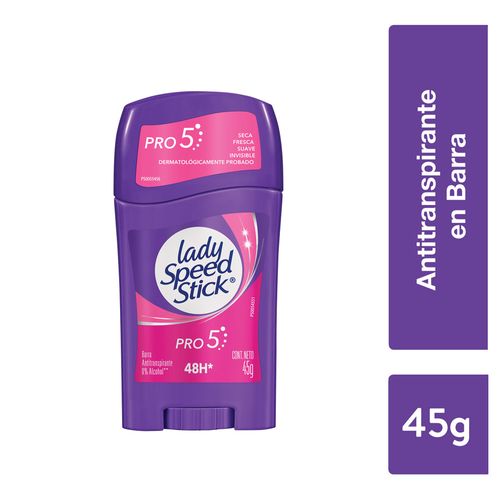 Desodorante LADY SPEED STICK Pro 5 en 1 45 g