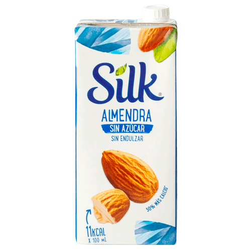 Bebida SILK almendra sin azúcar 1 L