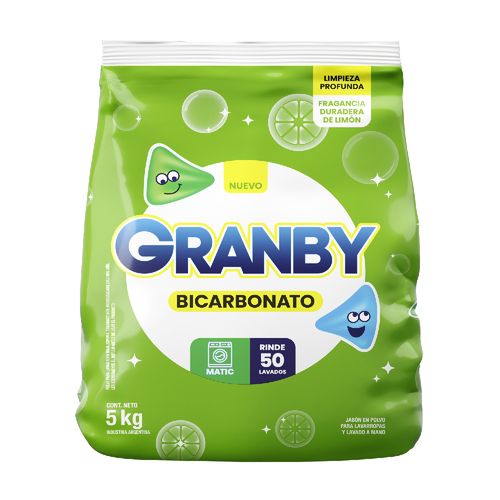 Detergente en polvo GRANBY Matic 5 kg