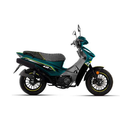 Moto ZANELLA Verde Zb 125 Sport