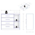 Comoda-Zapatera-Plus-1-Puerta-4-Cajones