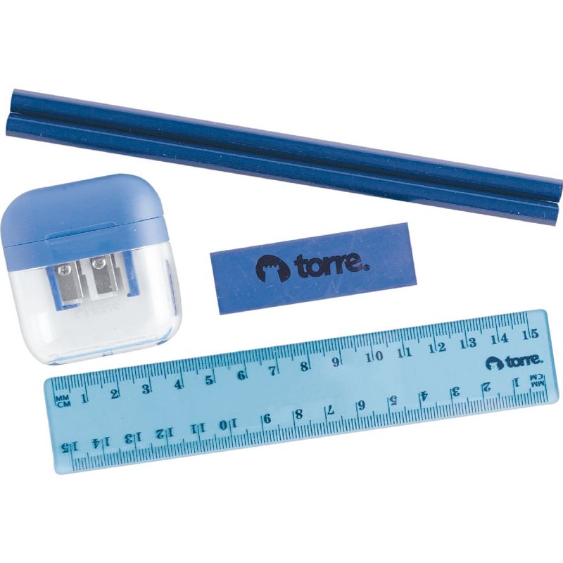 Set-escolar-TORRE-2-lapices--goma-sacapuntas-regla