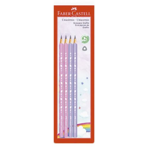 Lápiz de Escribir FABER 4 un. Unicornio
