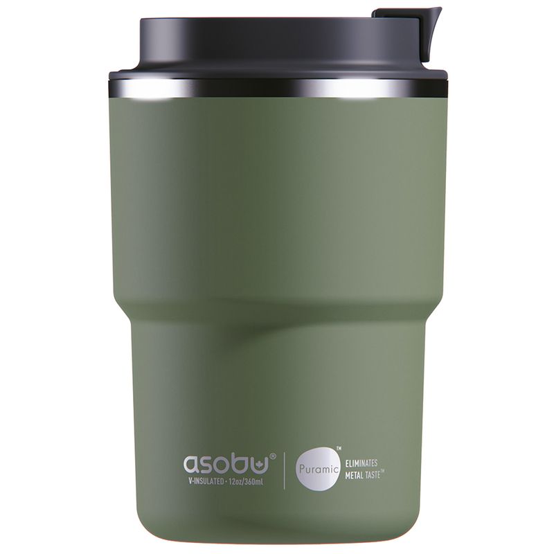 Vaso-Termico-cafe-acero-inoxidable-355-ml-verde-con-tapa