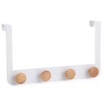 Perchero-para-puerta-35-x-3-x-20-cm-4-g-w-7051-w-4-ash-Blanco