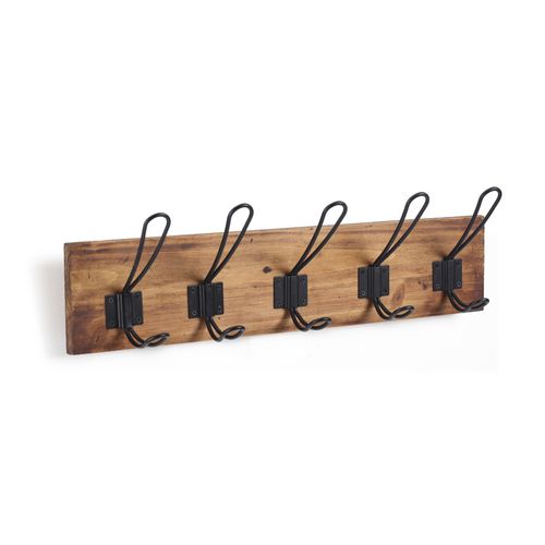 Perchero Madera 48 x 13 x 9 cm natural