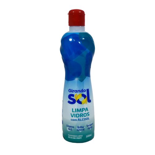 Limpiavidrios con alcohol GIRANDO SOL 500 cc
