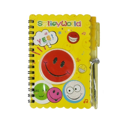 Libreta con Lapicera 14x10 cm 30h Smile