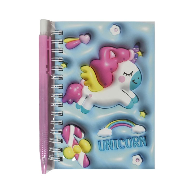 Libreta-de-Deberes-A6-35-hojas---Lapicera-Unicorn