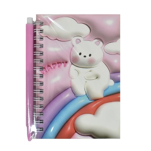 Libreta de Deberes A6 35 hojas + Lapicera Osito