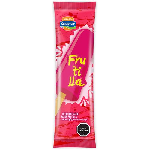 Helado palito frutilla CONAPROLE 60 cc