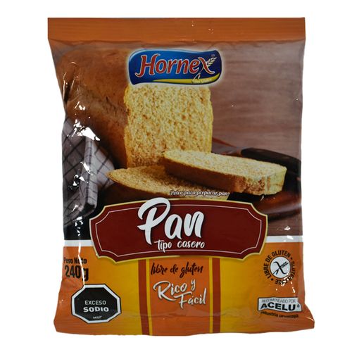 Premezcla para Pan HORNEX sin Glúten 240 g