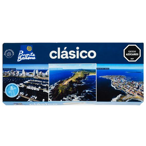 Pack x 6 alfajor clásico PUNTA BALLENA merengue 210 g