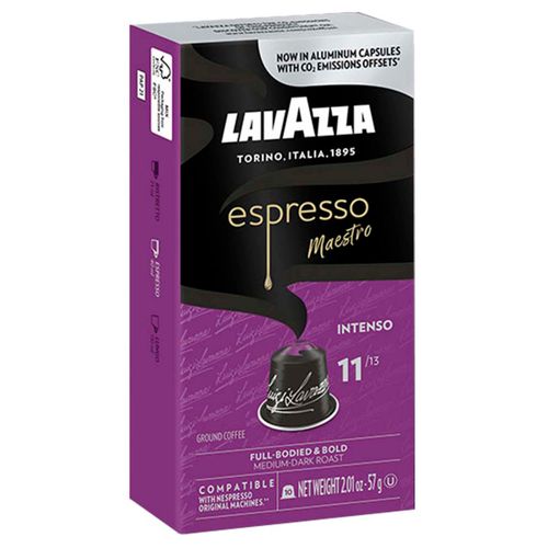 Cápsulas LAVAZZA Expresso Maestro Intenso 10 un.