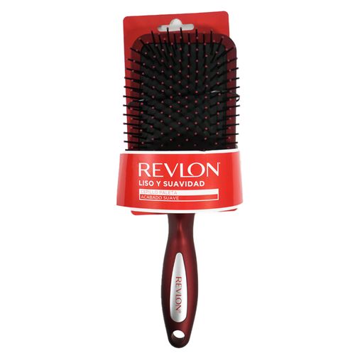 Cepillo REVLON rectangular cerdas suaves con mango