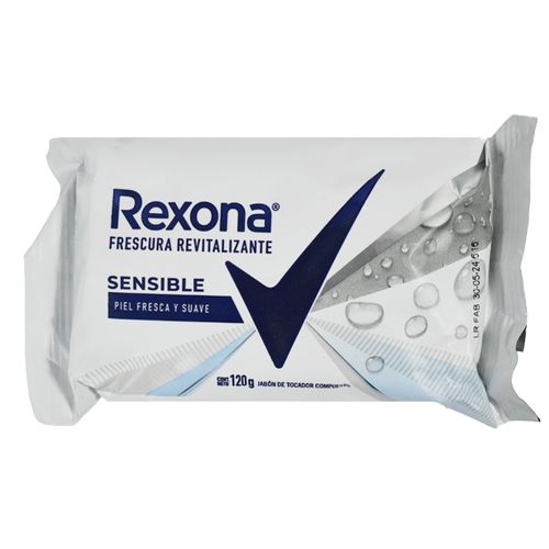 Jabón de Tocador REXONA Sensible 120 g