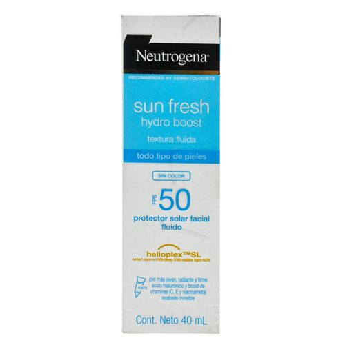 Protector Solar Facial NEUTROGENA fps 50 sin Color