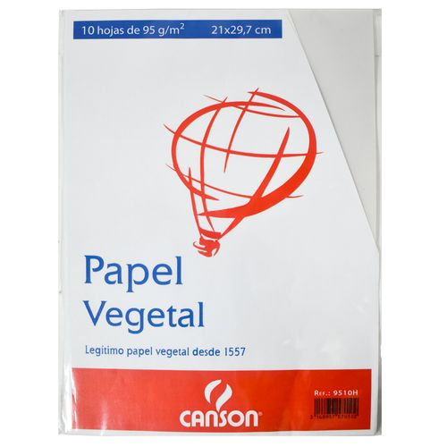 Papel de calco vegetal CANSON 10h 95 g